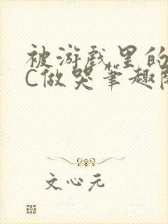 被游戏里的NPC做哭笔趣阁