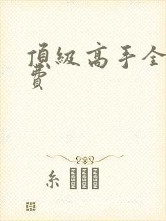 顶级高手全文免费