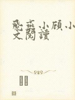 飞燕小顾小说全文阅读