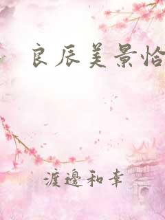 良辰美景恰似你