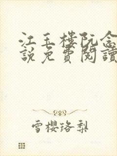 江玉楼阮念笙小说免费阅读