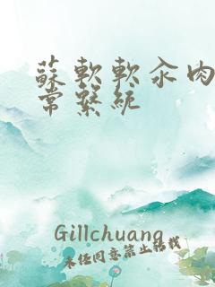 苏软软汆肉的日常系统