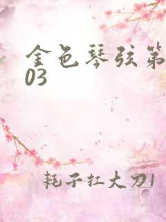 金色琴弦第二季03