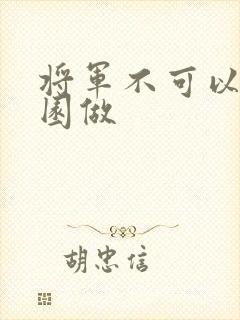 将军不可以在花园做