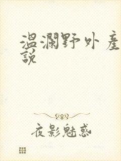 温澜野外产子小说