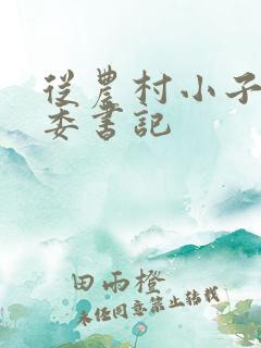 从农村小子到省委书记