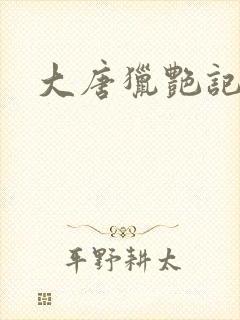 大唐猎艳记