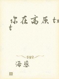 你在高原 txt