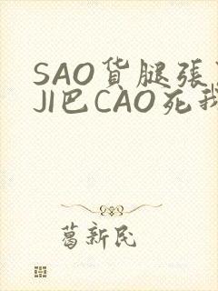 SAO货腿张开JI巴CAO死我