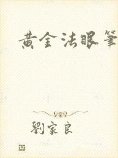 黄金法眼笔趣阁