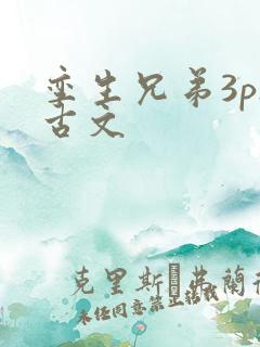 孪生兄弟3ph古文