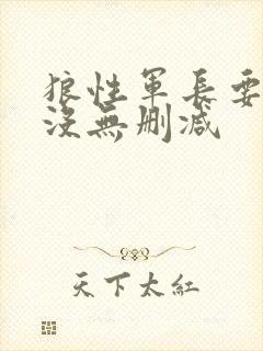 狼性军长要够了没无删减