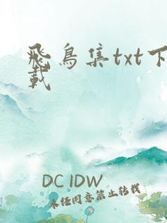 飞鸟集txt下载