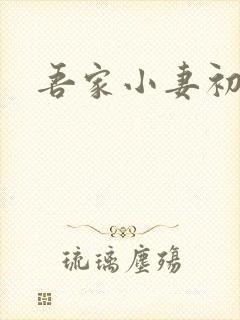 吾家小妻初长成