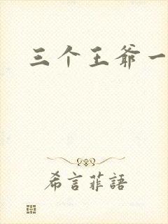 三个王爷一个妃
