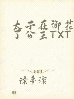 太子在御花园要了公主TXT