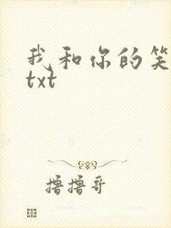 我和你的笑忘书txt