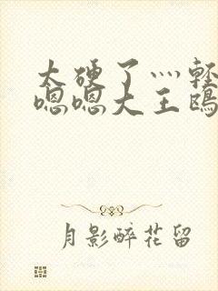 太硬了灬轻点灬嗯嗯大王鸥