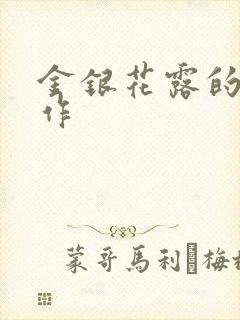 金银花露的代表作