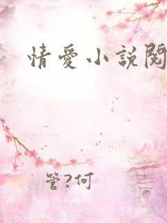 情爱小说阅读网