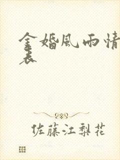 金婚风雨情演员表