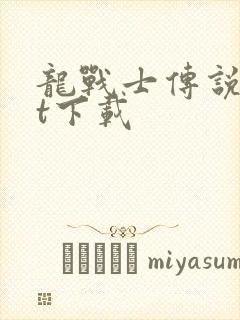 龙战士传说txt下载
