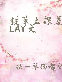 校草上课羞耻PLAY文