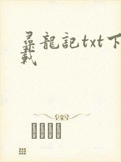 寻龙记txt下载