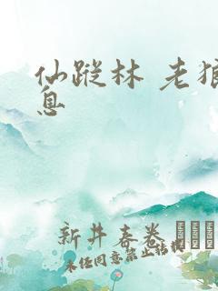 仙踪林 老狼信息