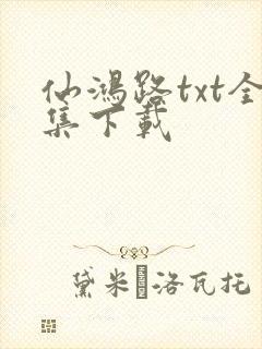 仙鸿路txt全集下载