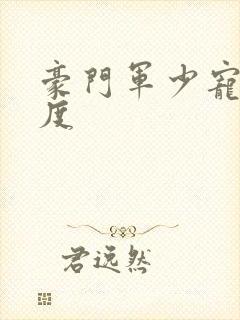 豪门军少宠妻无度