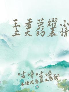 王者荣耀小乔爽上天的表情