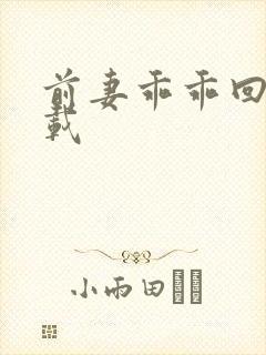 前妻乖乖回来下载