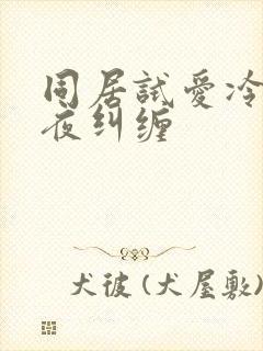 同居试爱冷少夜夜纠缠