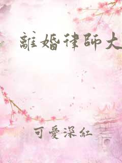 离婚律师大结局