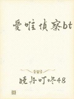 爱唯侦察bt