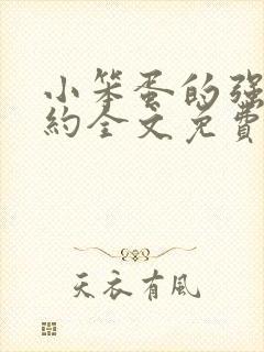 小笨蛋的强制婚约全文免费