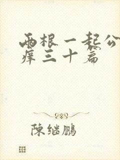 两根一起公憩止痒三十篇