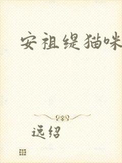 安祖缇猫咪抱抱