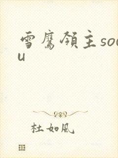 雪鹰领主sodu
