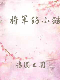 将军的小猫咪