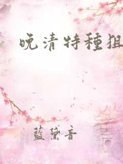 晚清特种狙击手