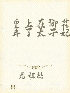 皇上在御花园c弄了太子妃