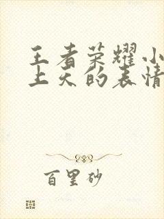 王者荣耀小乔爽上天的表情