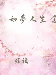 如梦人生 念央