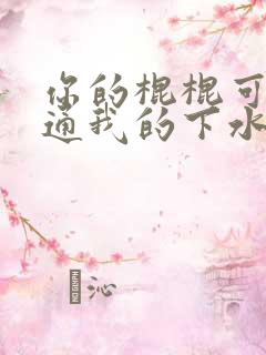 你的棍棍可以通通我的下水