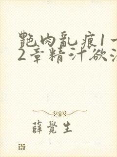 艳肉乱痕1一12章精汁欲液