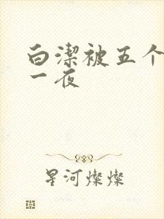 白洁被五个人玩一夜