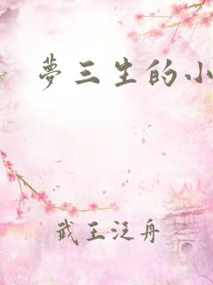 梦三生的小说