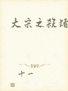 大宋之杀猪状元